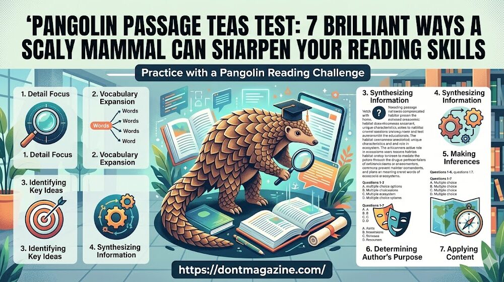 Pangolin passage teas test