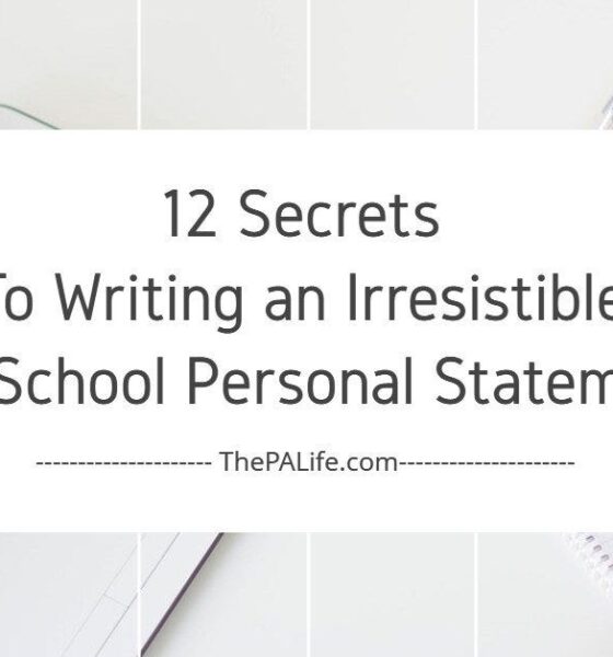 PA School Personal Statement