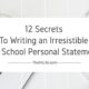 PA School Personal Statement